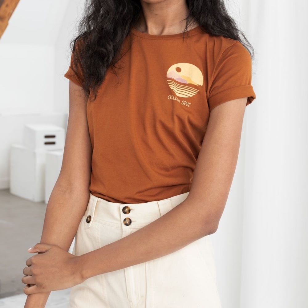& Other Stories Golden State Tee